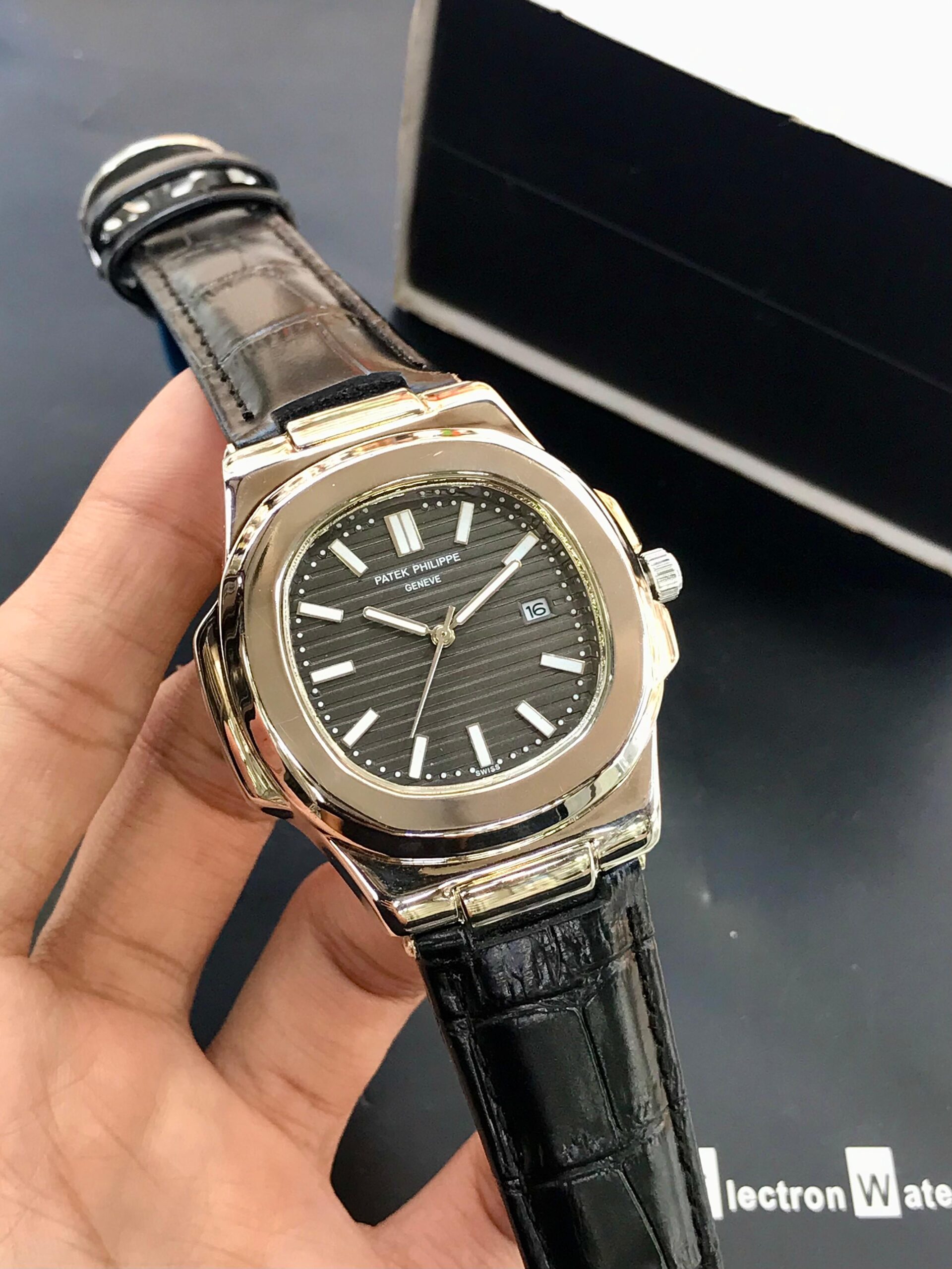 PATEK PHILLIPE NAUTILUS LEATHER STRAP