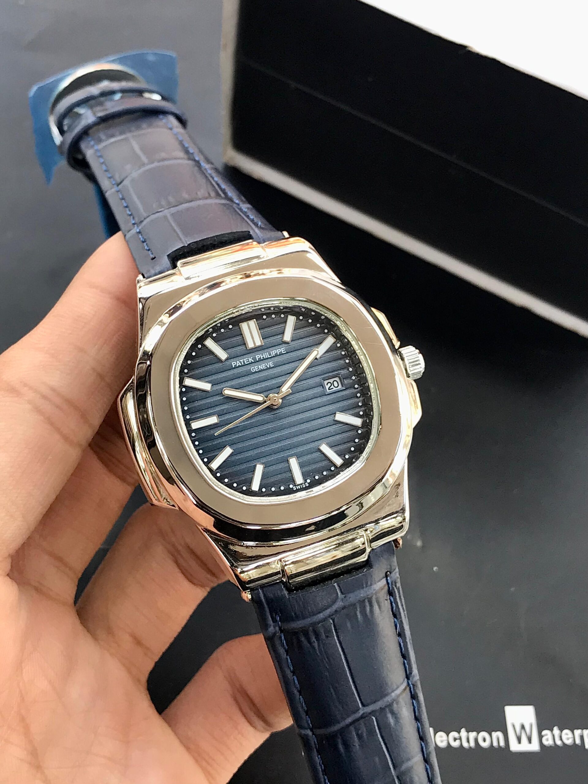 PATEK PHILLIPE NAUTILUS LEATHER STRAP